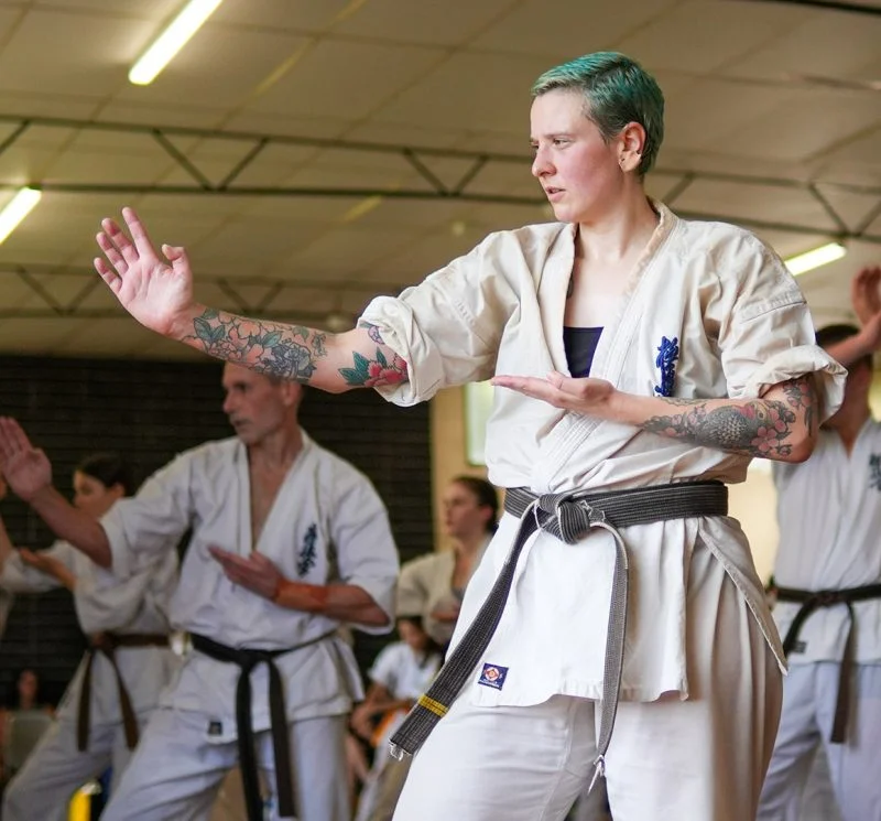 Sensei Ysobel Jarjoura, two-time World Heavyweight Kyokushin Champion