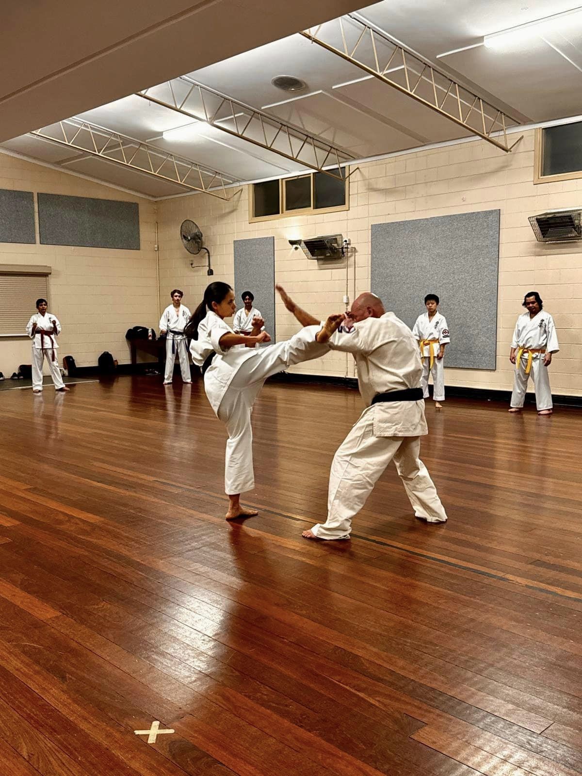 Special Karate Session from Kaicho (Vitoria) in Mawson Lakes